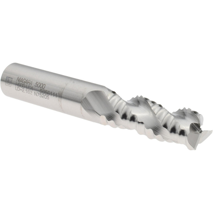 0.5" 3-Flute Cobalt Roughing End Mill - Seco 17014585