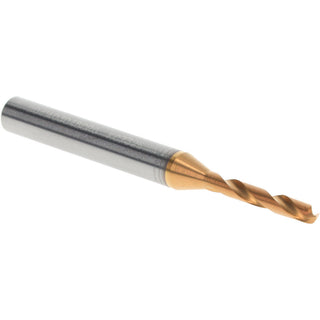 #31 Solid Carbide Screw Machine Drill Bit, TiN, 140° point - Kennametal 4150156