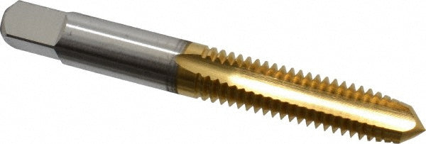 3/8-16 UNC High Speed Steel Standard Tap, TiN - Cleveland C55180