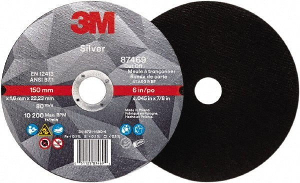 6" Ceramic Grinding & Cutoff Wheel - 3M 7010412152