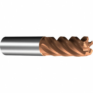 0.4724" 5-Flute Solid Carbide Corner Radius End Mill, TiAlN - Sandvik Coromant 7419258