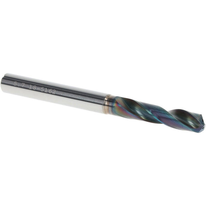0.2244" Solid Carbide Screw Machine Drill Bit, EgiAs, 140° point - OSG HP253-2244