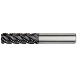 1" 5-Flute Solid Carbide Corner Radius End Mill, AlTiN - Kennametal 5060120