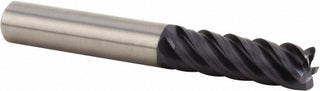 0.4724" 5-Flute Solid Carbide Corner Radius End Mill, AlTiN - Kennametal 4124355