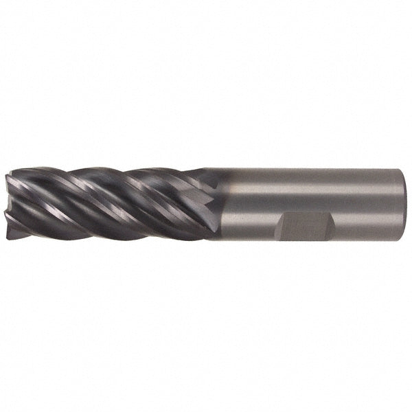 1" 5-Flute Solid Carbide Corner Radius End Mill, AlTiN - Kennametal 3580834