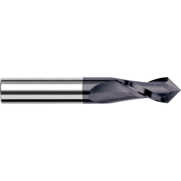 1/2" 2-Flute Solid Carbide Drill Mill End Mill, AlTiN - Harvey Tool 72332-C3
