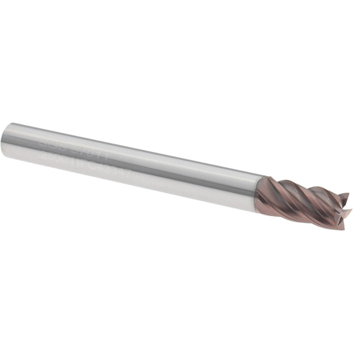 0.25" 5-Flute Solid Carbide Roughing End Mill, TiN - SGS 37011