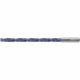 0.3858" Solid Carbide Drill Bit, TiNAl, 140° point - Walter-Titex 6618826