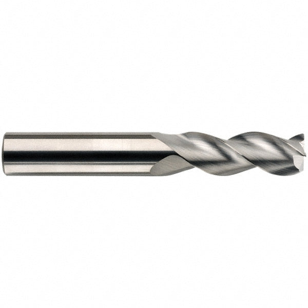 3-Flute Solid Carbide Corner Radius End Mill, TIB2 - SGS 44902
