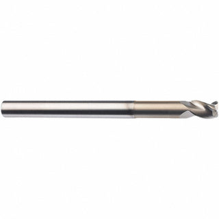 3-Flute Solid Carbide Corner Radius End Mill, TIB2 - SGS 44878