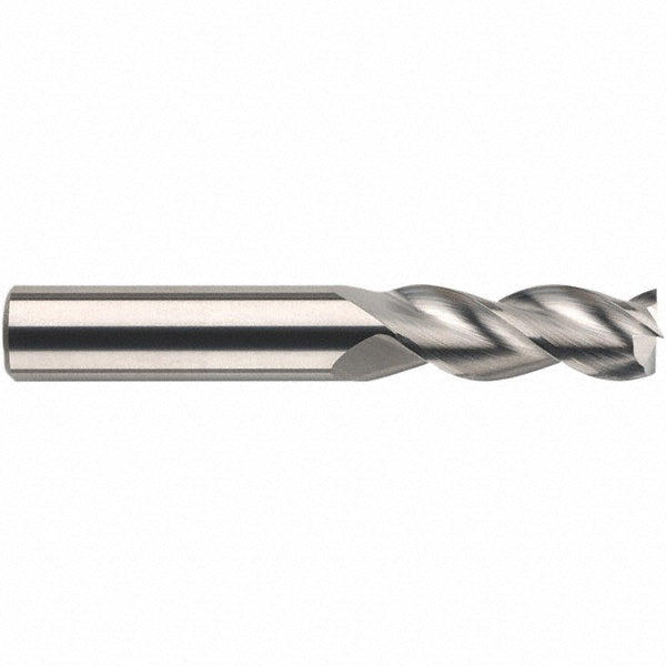 0.2362" 3-Flute Solid Carbide Square End Mill, TiB2 - SGS 44893