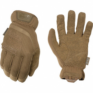 Medium Brown Leather Tactical Gloves - Mechanix Wear FFTAB-72-009