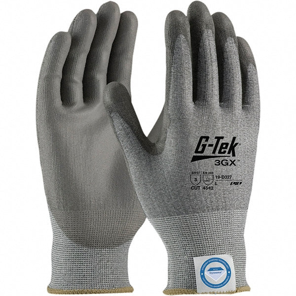 Large Gray Dyneema Cut-Resistant Gloves - PIP 19-D327/L
