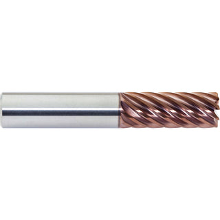 9-Flute Solid Carbide Corner Radius End Mill - M.A. Ford. 38050014AX