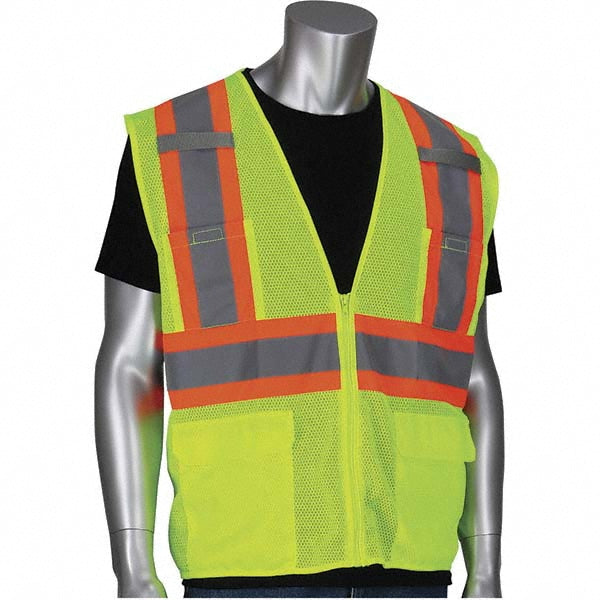 2X-Large Yellow Protective Garment - PIP 302-MVZT-LY/2X