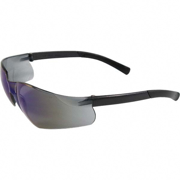 Universal Blue Mirror Safety Glasses - Bouton. 250-06-0006