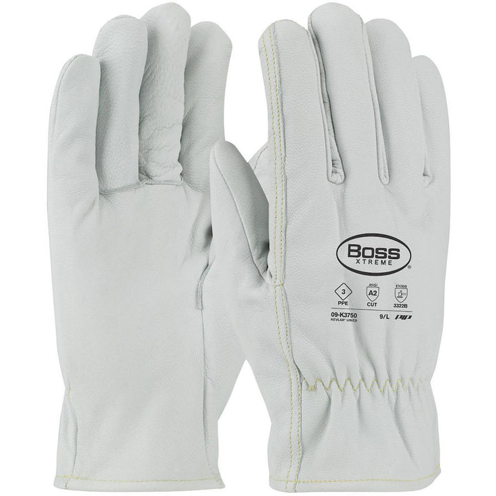 X-Large Natural Goatskin Cut-Resistant Gloves - PIP 09-K3750/XL