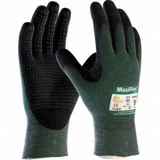 X-Small Green Engineered Yarn Cut-Resistant Gloves - ATG 34-8443/XS