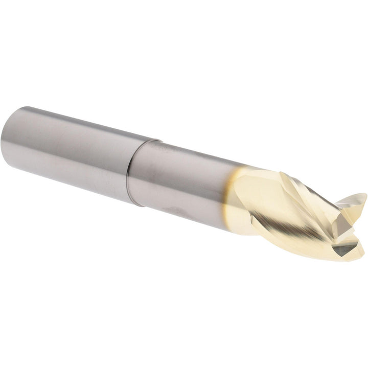 1" 3-Flute Solid Carbide Corner Radius End Mill, ZrN - Accupro 315724