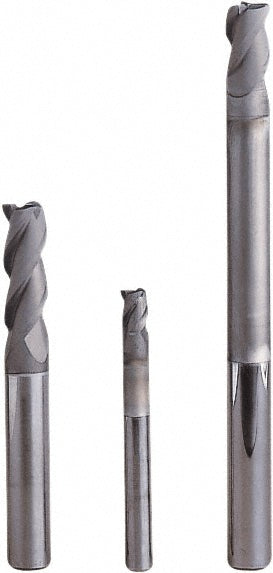 0.1181" 3-Flute Solid Carbide Corner Radius End Mill, Diamond - Seco 00023464