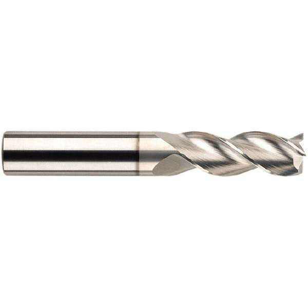 1/2" 3-Flute Solid Carbide Square End Mill - SGS 34830