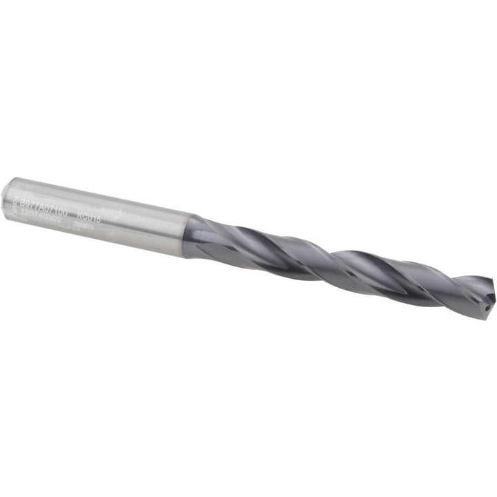 0.2795" Solid Carbide Drill Bit, TiAlN, 140° point - Kennametal 2203579