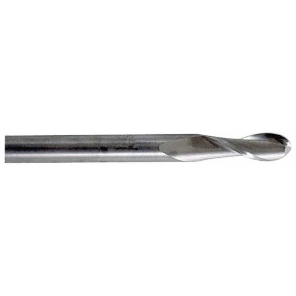 3/4" 2-Flute Solid Carbide Ball End Mill - Hertel E5018048
