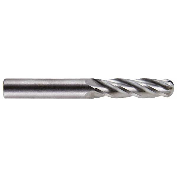 1/2" 4-Flute Solid Carbide Ball End Mill - Hertel E5062032