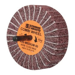 80-Grit Aluminum Oxide Flap Wheel - Standard Abrasives 7000122258