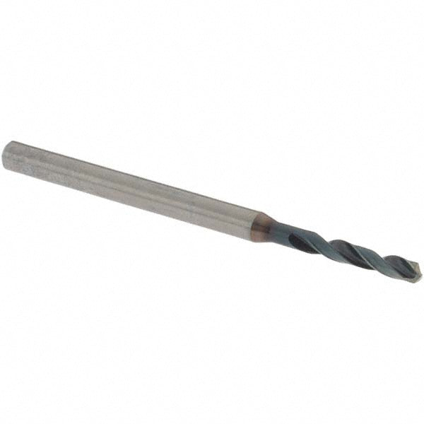 0.0827" Solid Carbide Screw Machine Drill Bit, Coated, 140° point - OSG HP243-0827