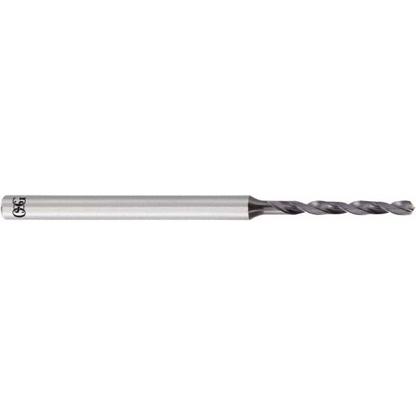 0.0618" Solid Carbide Drill Bit, TiAlN, 120° point - OSG 8577157