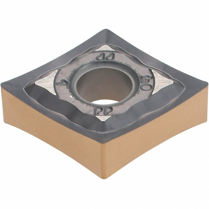 ISO 13399 Solid Carbide Insert, Grade IC830, AlTiN - Iscar 5568612