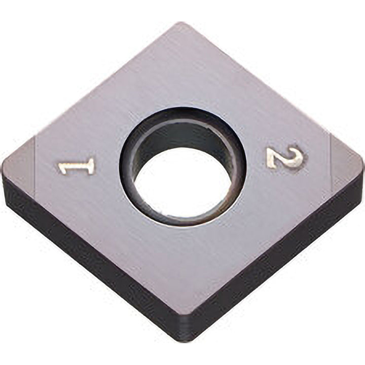 CNGA120404S01225ME Cubic Boron Nitride (CBN) Insert, Grade KBN25M, MEGACOAT - Kyocera TBZ01456