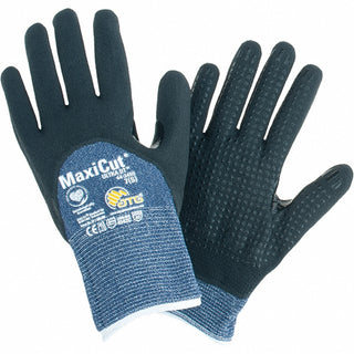Small Blue Engineered Yarn Cut-Resistant Gloves - ATG 44-3455/S