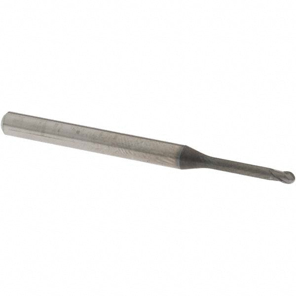 0.0787" 2-Flute Solid Carbide Ball End Mill, WXL - OSG 3112114