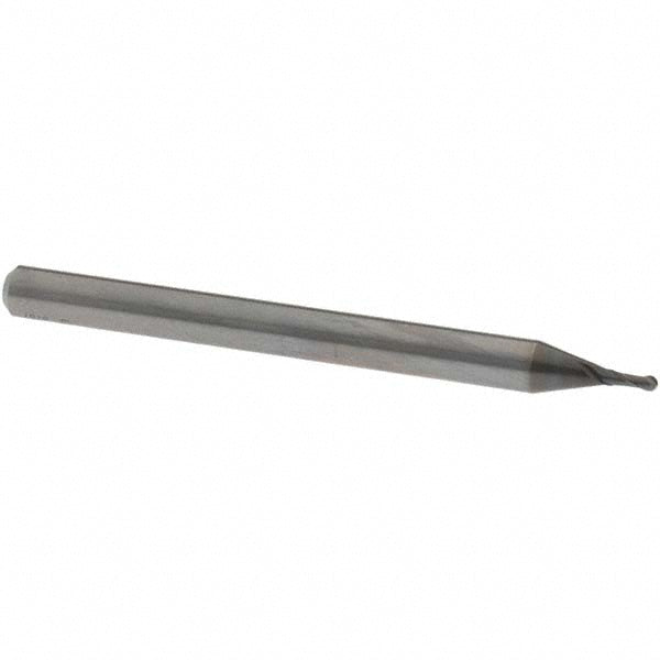 0.0472" 2-Flute Solid Carbide Ball End Mill, WXL - OSG 3105120