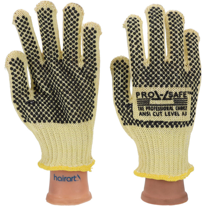 X-Small Yellow Kevlar Cut Resistant Gloves - PRO-SAFE GLA-A5-XS