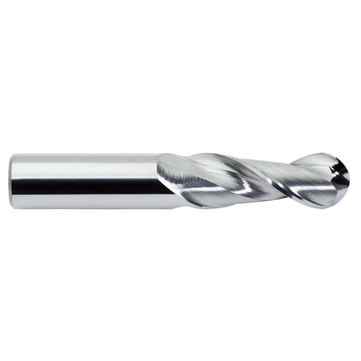 3/8" 2-Flute Solid Carbide Ball End Mill - M.A. Ford. 135B37501
