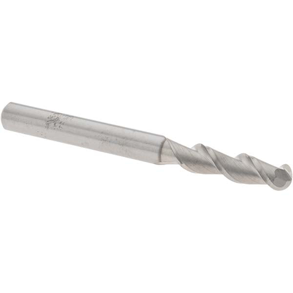 3/16in" 2-Flute Solid Carbide Ball End Mill, TiB2 - Harvey Tool 27912-C8