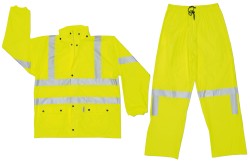Medium Lime; Lime Disposable; Rain Protective Garment - MCR Safety 5182M