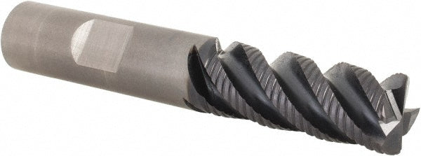 0.5" 4-Flute Solid Carbide Roughing End Mill, TiAlN - Kennametal 3331486