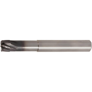 1/4" 6-Flute Solid Carbide Corner Radius End Mill, AlTiN - Kennametal 3352573