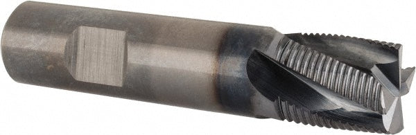 0.7500" 4-Flute Solid Carbide Roughing End Mill, AlTiN - Kennametal 4048698