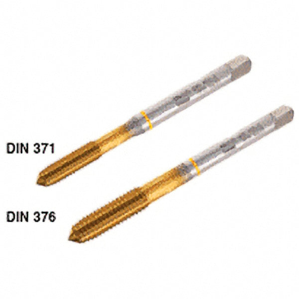 M2.3x0.4 Metric High-Speed Steel-E Tap, TiN - Iscar 4445226