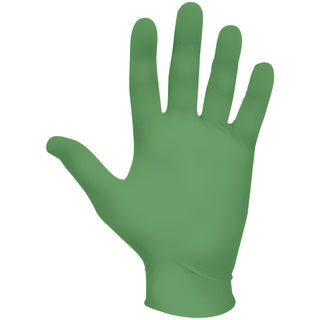 Green Nitrile Gloves - SHOWA 6110PFXL