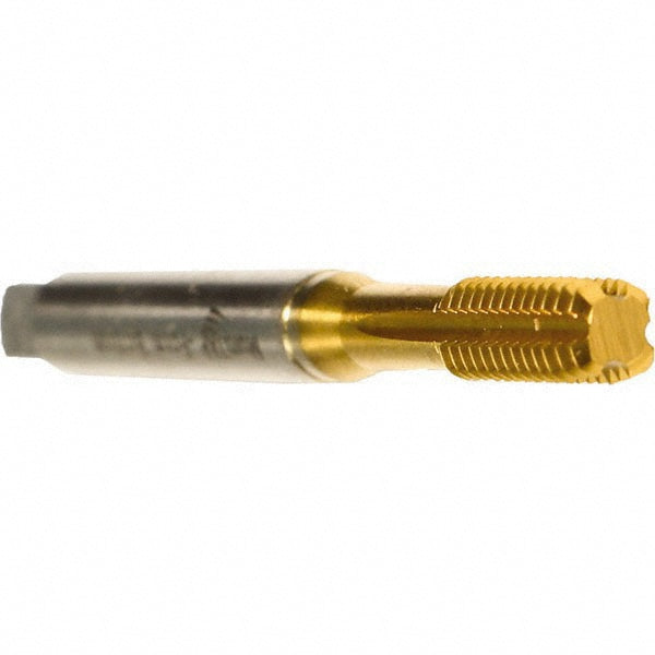 M10x1.5 Metric High-Speed Steel-E Tap, TiN - Emuge B5991400.0100