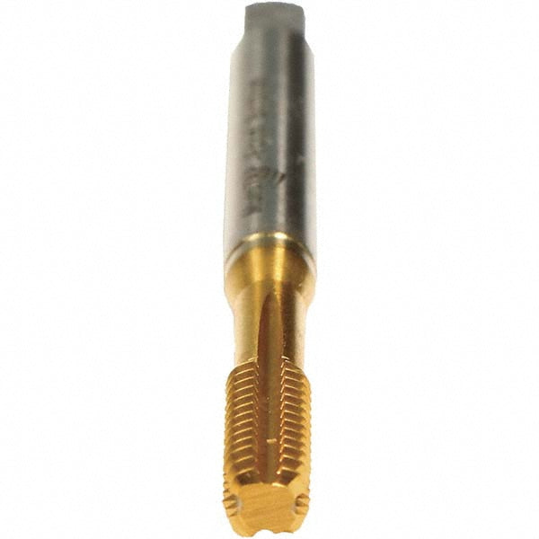 M3x0.5 Metric High-Speed Steel-E Tap, TiN - Emuge B5991400.0030