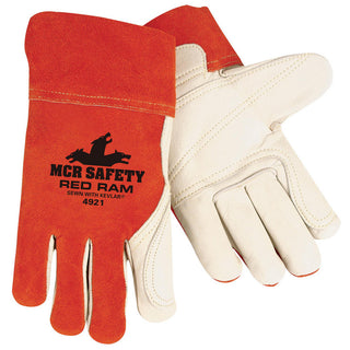 Leather; Synthetic Leather Gloves - MCR Safety 4921XXL