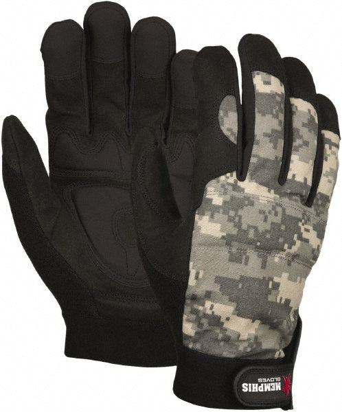 Medium Camouflage Synthetic Blend General Purpose Gloves - MCR Safety 905WWM