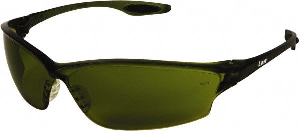 Universal Green Safety Glasses - MCR Safety LW2150